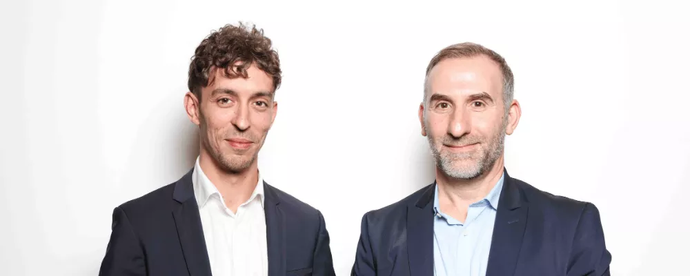 Hamid Touil, Sales Manager et Fiorenzo Tristaino, Account Manager chez Pluxee Luxembourg 