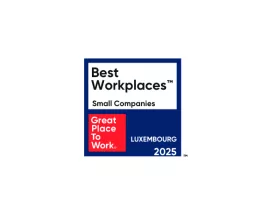 Pluxee Luxembourg fait partie des Best Workplaces au Luxembourg dans la catégorie Small Workplaces