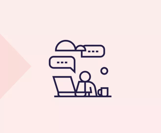 Call center illustration