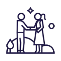 Icône entreprise responsable